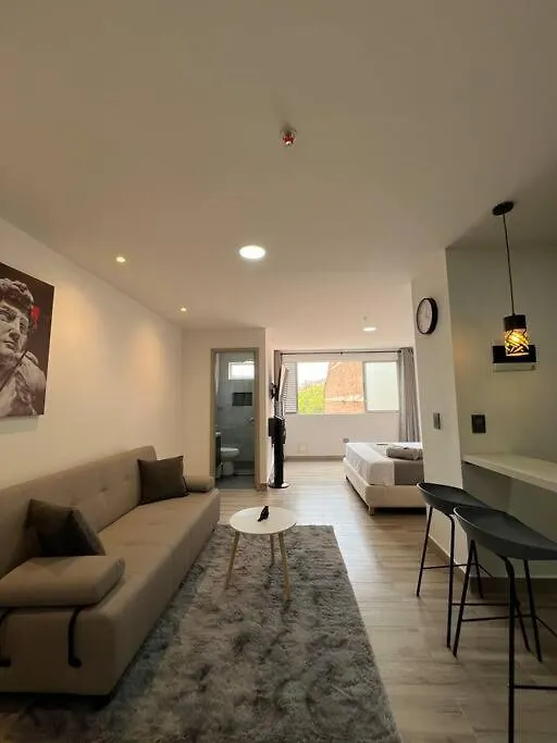 アパート Loft Confort In Torre Zurich Medellin 504アパートメント
