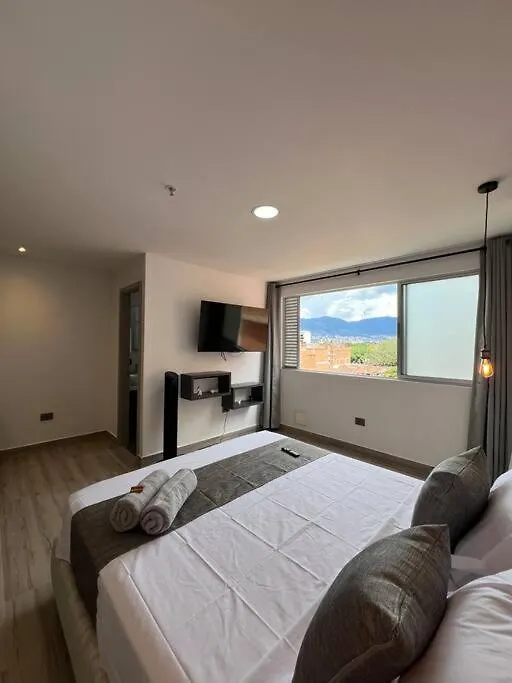 Loft Confort In Torre Zurich Medellin 504アパートメント コロンビア